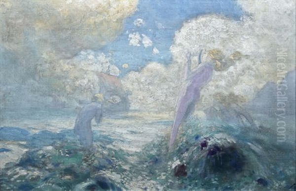 The Sirens Oil Painting by George William Russell