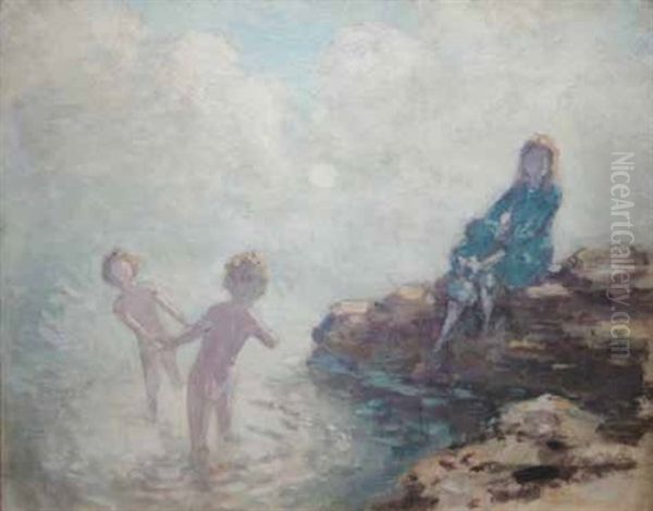 The Gladness Of May Oil Painting by George William Russell