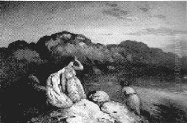 Sea Dreams Oil Painting by George William Russell