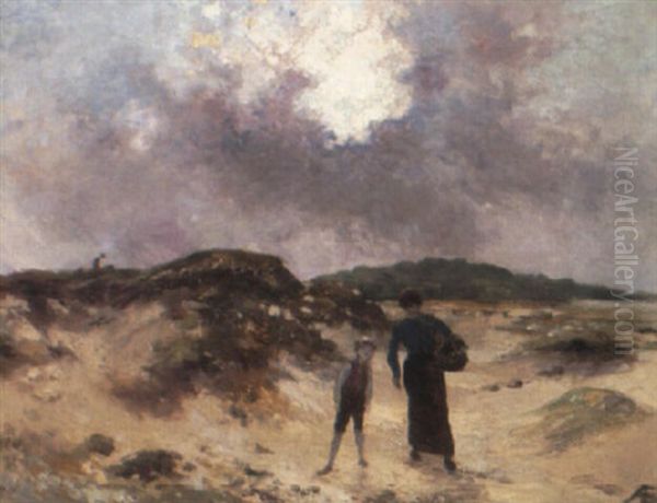 Lead And Set Me Free Oil Painting by George William Russell