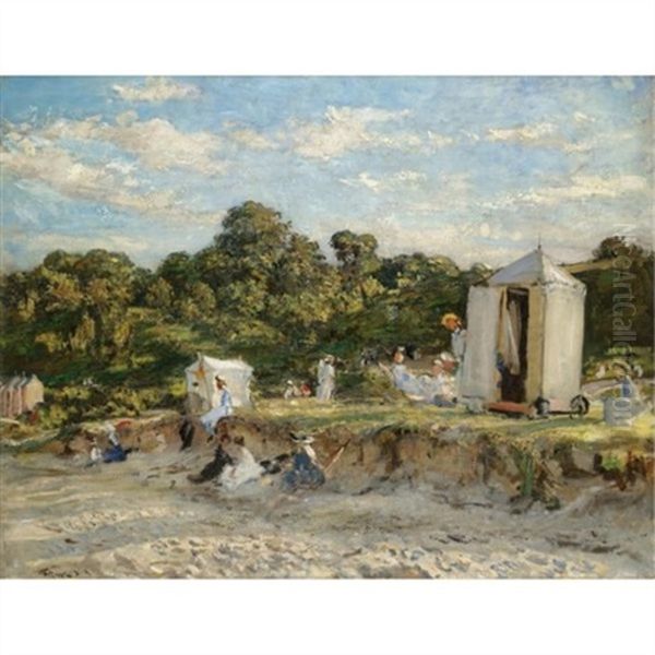 Summer Pleasures Oil Painting by Walter Westley Russell