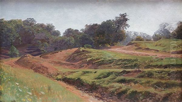 Morgenstimmung Oil Painting by Johann Valentin Ruths