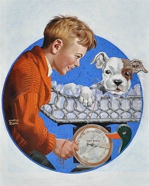 Untitled No.428 Oil Painting by Charles James Ryan