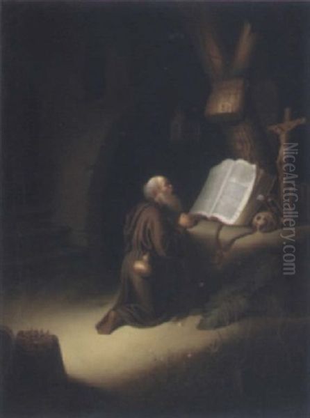 Sonnenaufgang Oil Painting by Dey de Ribkowsky