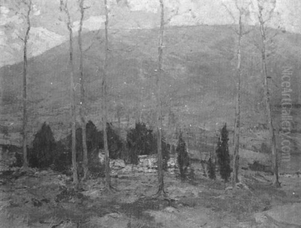 Near Manchester, Vermont Oil Painting by Chauncey Foster Ryder