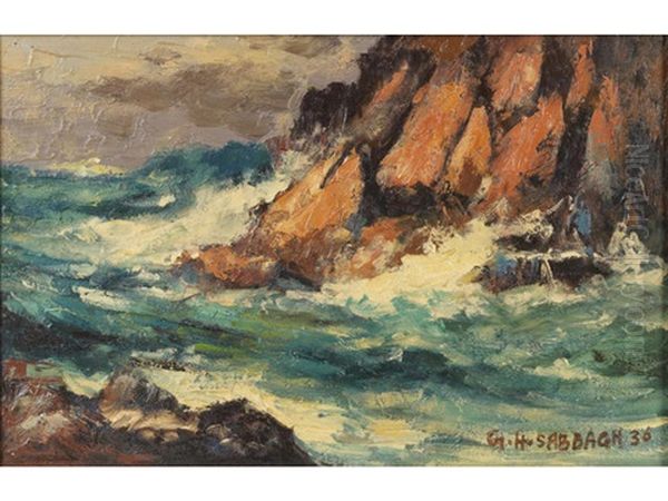 Untitled Oil Painting by Georges Hanna Sabbagh