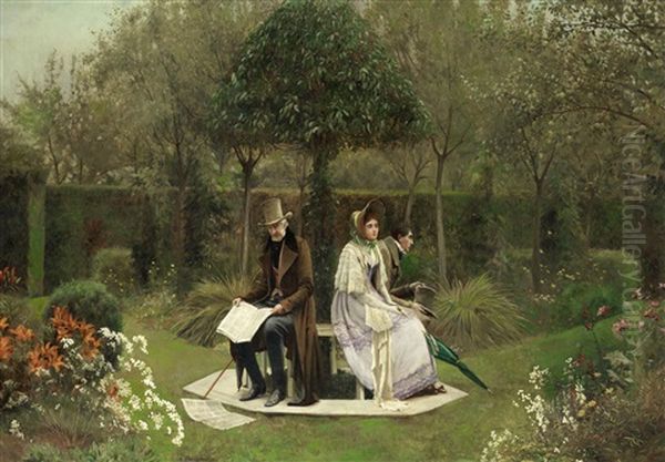 The Chaperone Oil Painting by Walter-Dendy Sadler