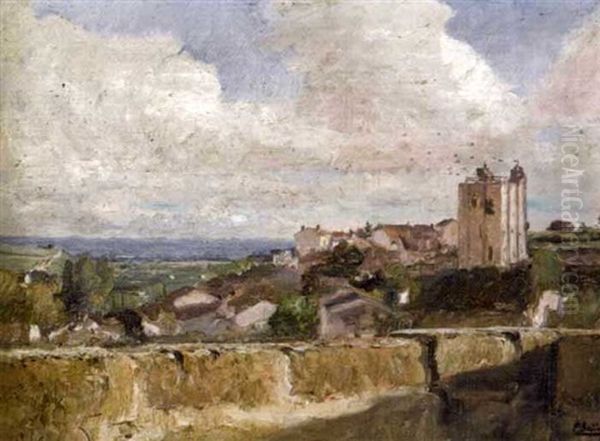 Bord De Mer Oil Painting by Paul Jean Marie Sain