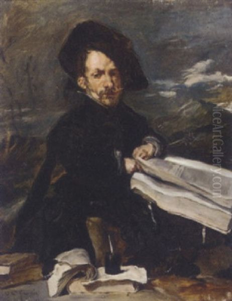 Diego De Acedo Oil Painting by Emilio Sala y Frances