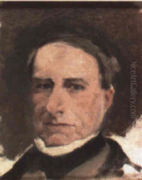 Estudio De Cabeza Oil Painting by Emilio Sala y Frances