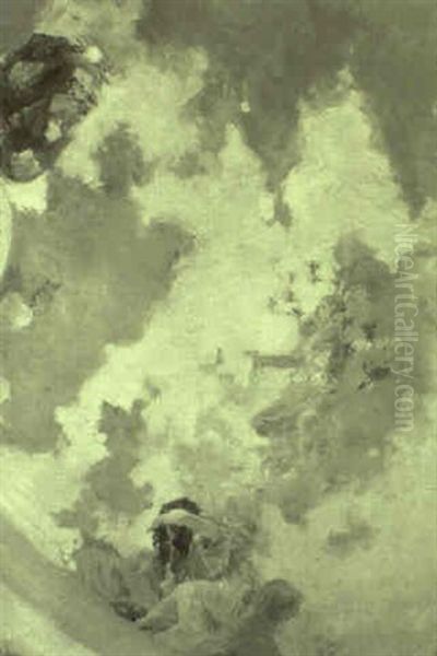 Figuras Femeninas Oil Painting by Emilio Sala y Frances