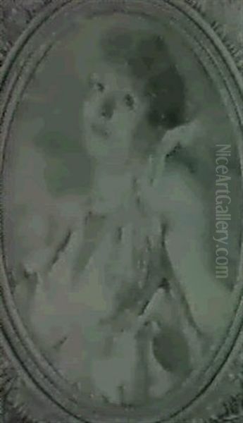 Figura Femenina Alegorica Oil Painting by Emilio Sala y Frances