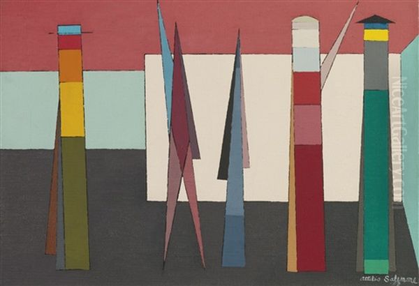 The Beckoning Oil Painting by Attilio Salemme