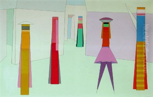 Prelude To Nirvana Oil Painting by Attilio Salemme