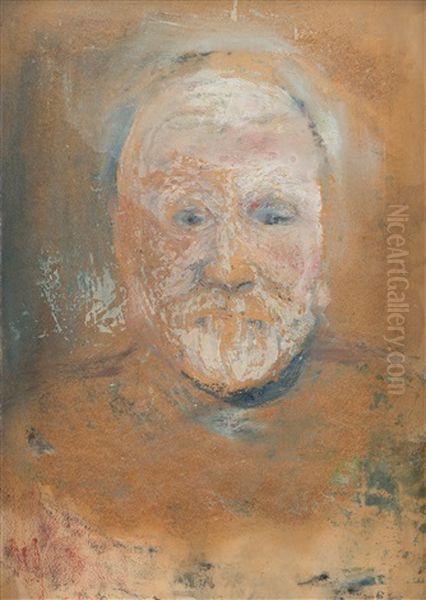 Self Portrait Oil Painting by Tyko Sallinen