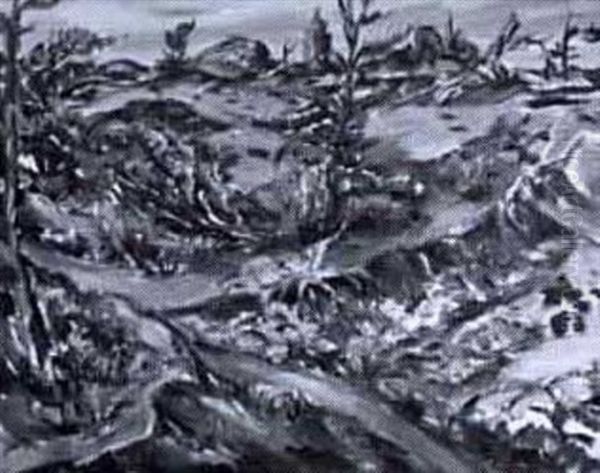 Harju Oil Painting by Tyko Sallinen