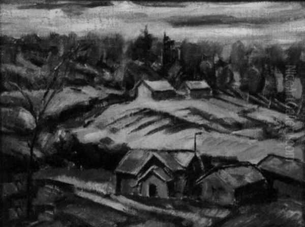 Maisema Kytajalta Oil Painting by Tyko Sallinen