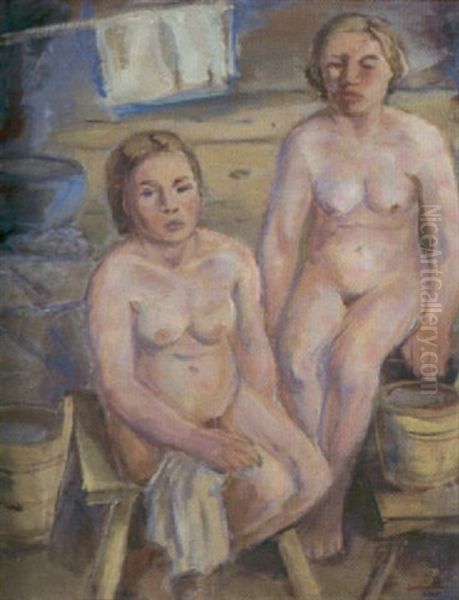 I Bastun Oil Painting by Tyko Sallinen