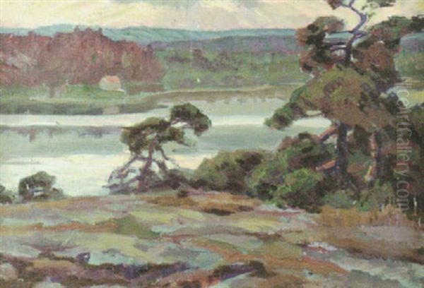 Ilta Saaristossa Oil Painting by Santeri Salokivi