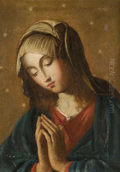 Virgen De La Oracion Oil Painting by Giovanni Battiata Salvi, Il Sassoferrato
