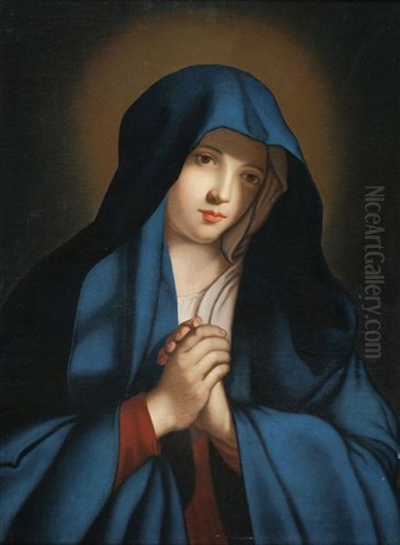 Maria Im Gebet Oil Painting by Giovanni Battiata Salvi, Il Sassoferrato