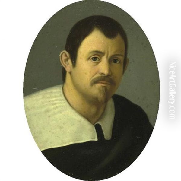 Self-portrait Oil Painting by Giovanni Battiata Salvi, Il Sassoferrato