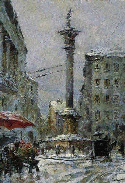 Milano Il Verziere Oil Painting by Giovanni Battiata Salvi, Il Sassoferrato