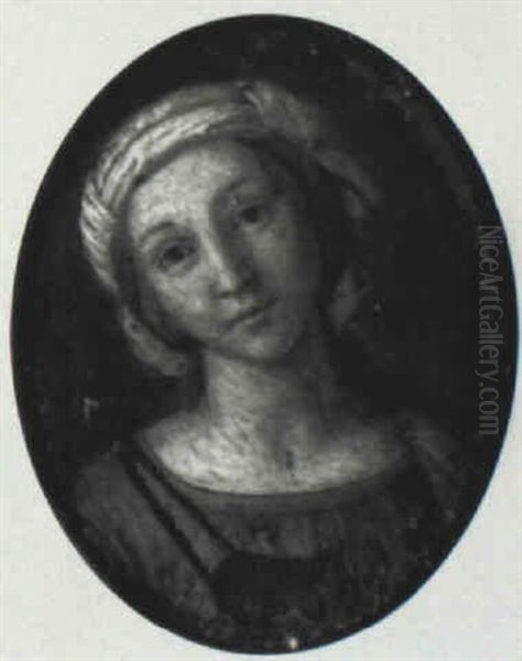 St. Apollonia Oil Painting by Giovanni Battiata Salvi, Il Sassoferrato