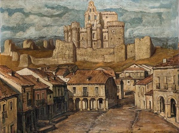 Turagano, 1922 Oil Painting by Francisco Sancha y Lengo