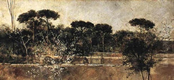 Villa Romana Oil Painting by Salvador Sanchez Barbudo