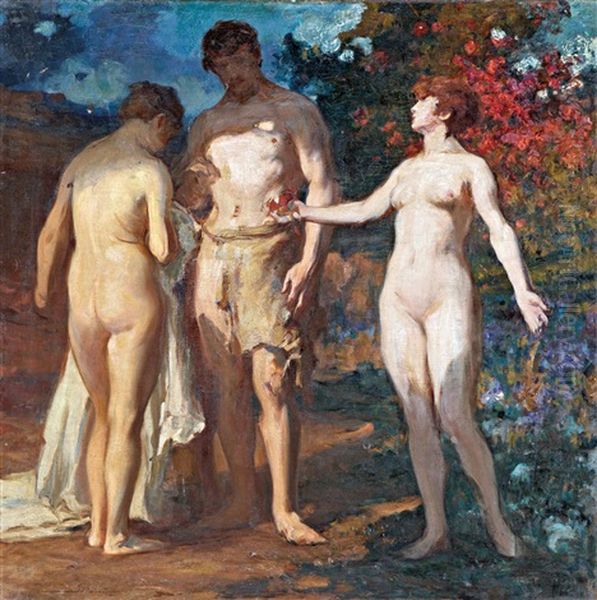 Herkules Valaszuton Oil Painting by Herkules Sanders