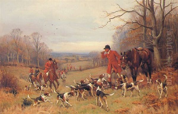 The End Of The Run Oil Painting by John Sanderson-Wells