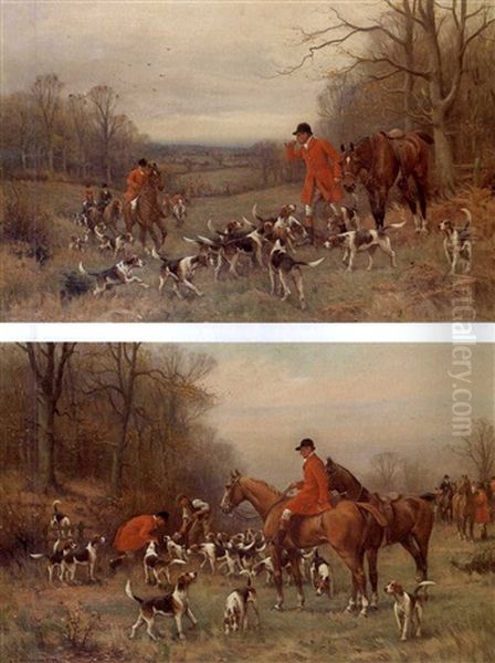 Digging Out; The Kill Oil Painting by John Sanderson-Wells