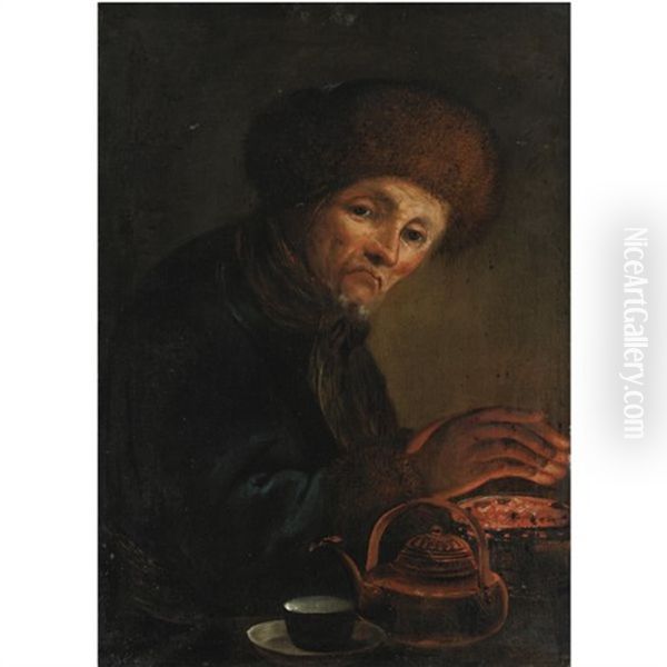 Allegoria Dell'inverno Oil Painting by Joachim von, I Sandrart