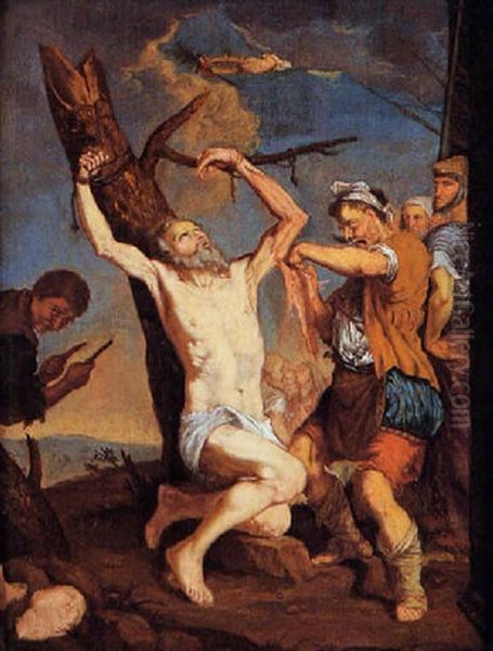 Martirio Di San Bartolomeo Oil Painting by Joachim von, I Sandrart