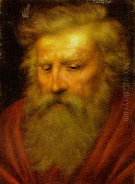 Apostelkopf Oil Painting by Joachim von, I Sandrart