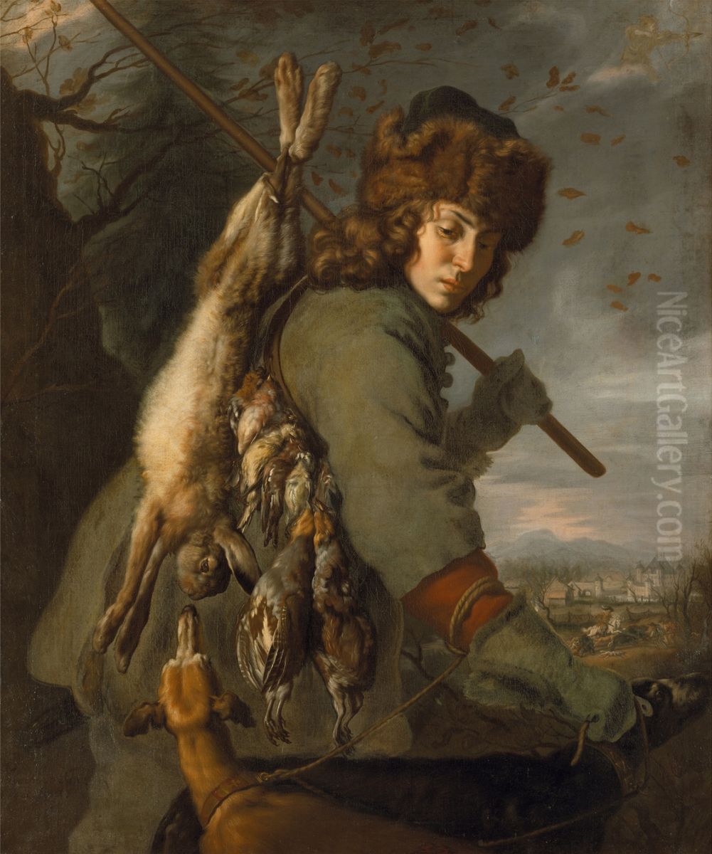 November Oil Painting by Joachim von, I Sandrart