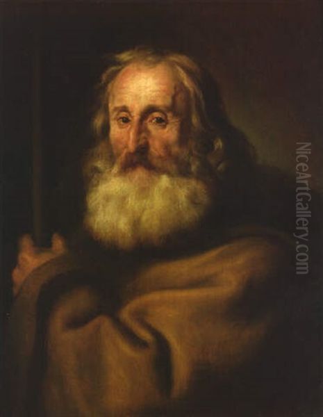 Saint Matthew Oil Painting by Joachim von, I Sandrart