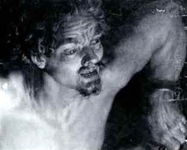 Prometheus Bound: A Fragment Oil Painting by Joachim von, I Sandrart