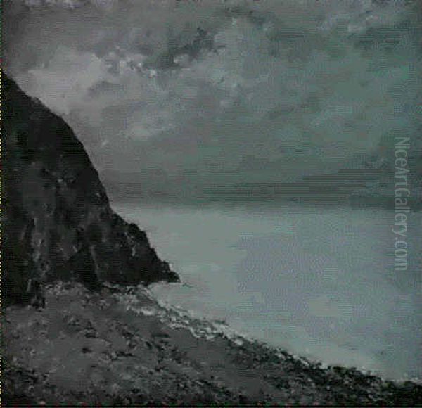 Criccieth: Early Morning Oil Painting by Piero Sansalvadore