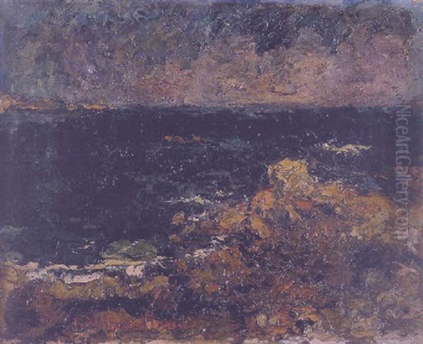 Costas De Bretana Oil Painting by Andres De Santa Maria