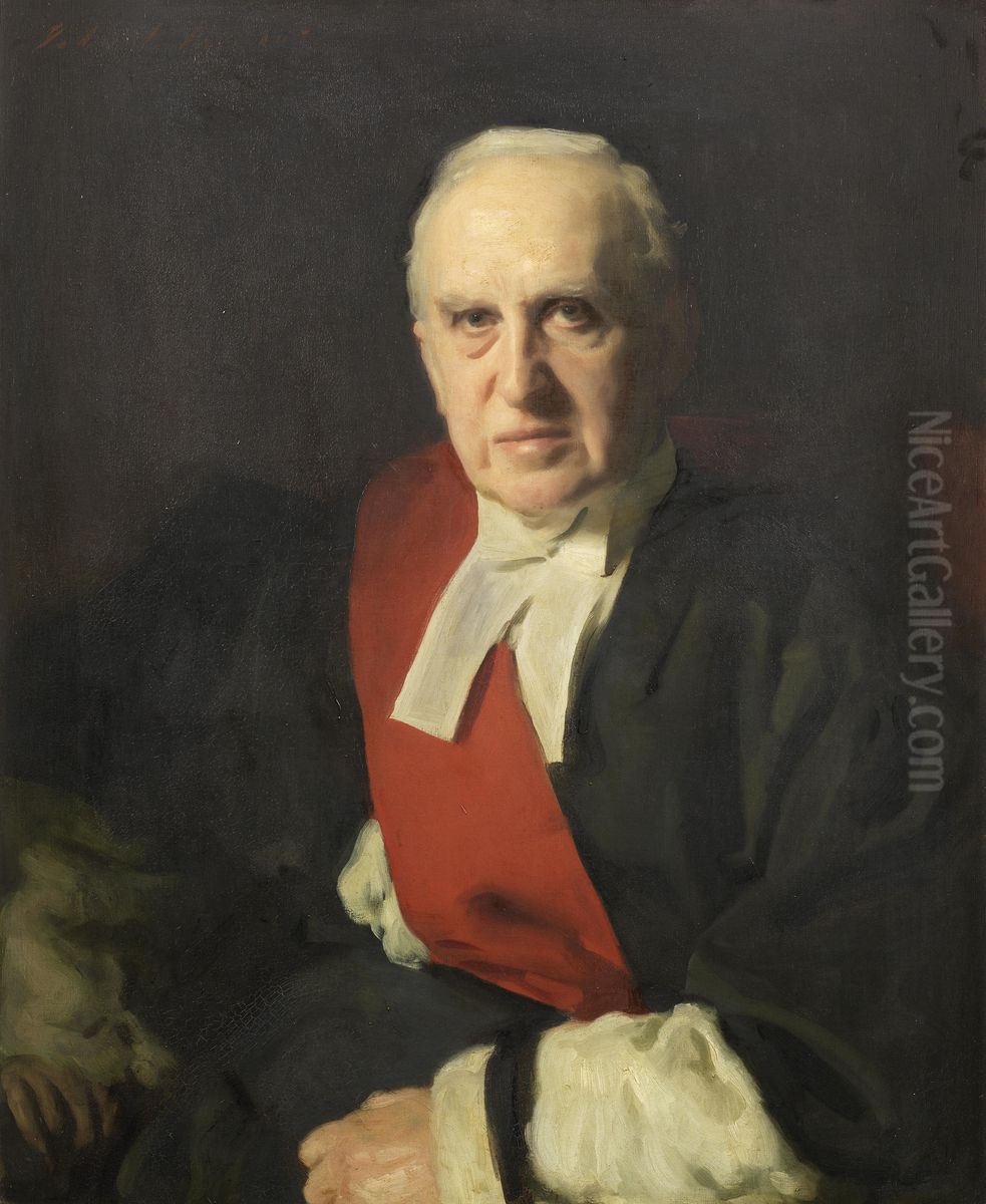 Charles Russell, Baron Russell Of Killowen Oil Painting by John Singer Sargent