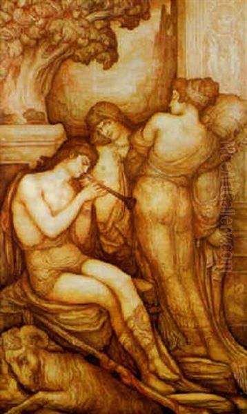 Amyntas Oil Painting by Leonard Sarluis