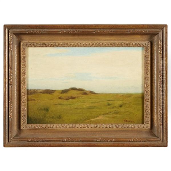 At East Gloucester Oil Painting by William Sartain