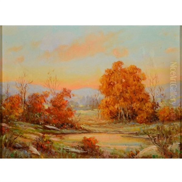 Landscape Oil Painting by Herbert Sartelle
