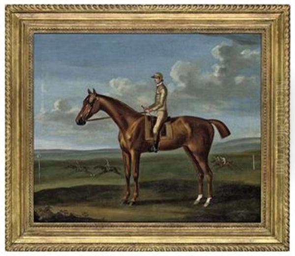 Dolly With Jockey Up Oil Painting by Francis Sartorius