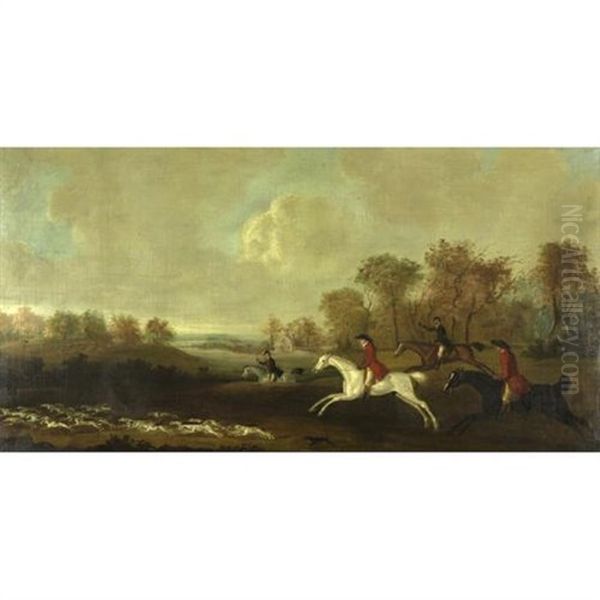 Full Cry Oil Painting by Francis Sartorius