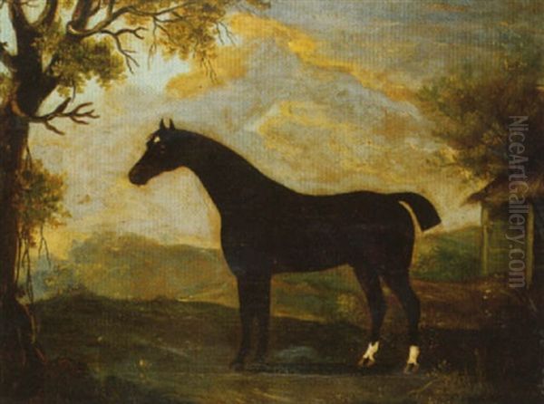 Portrait De Pur Sang Oil Painting by Francis Sartorius