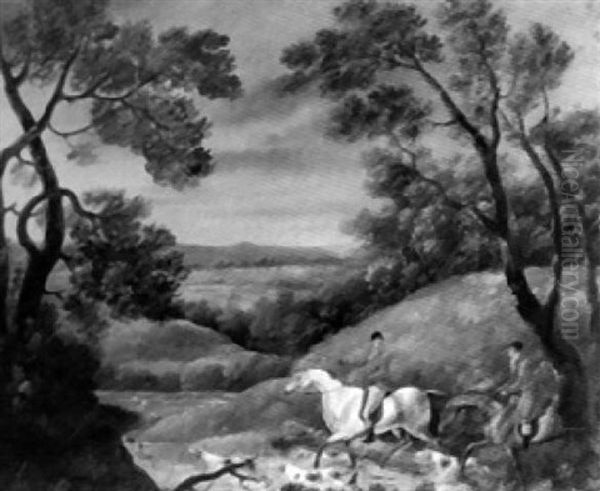 On The Scent Oil Painting by Francis Sartorius