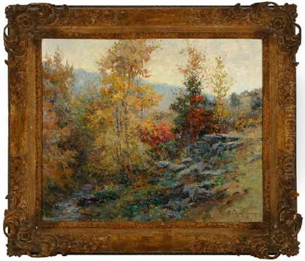 Landscape Oil Painting by Paul Sawyier